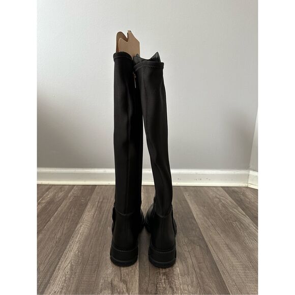MICHAEL KORS RIDLEY BLACK OVER THE KNEE BOOT - Picture 7 of 11